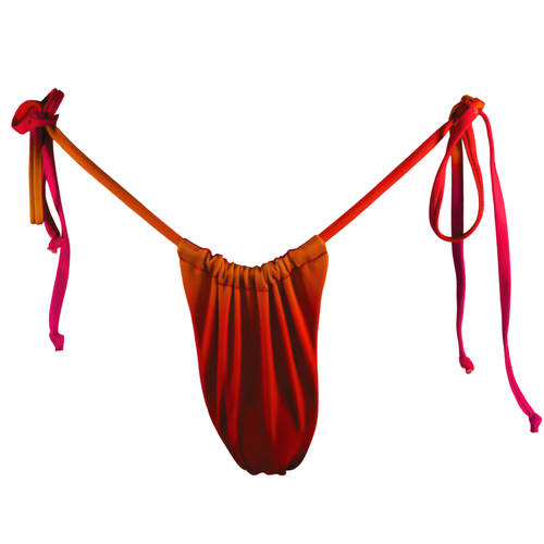 Henna Tie Side Micro Bikini Bottom - Hawaii