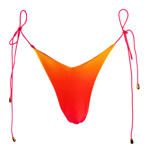 Suki V-String Extreme Micro Bikini Bottom - Hawaii