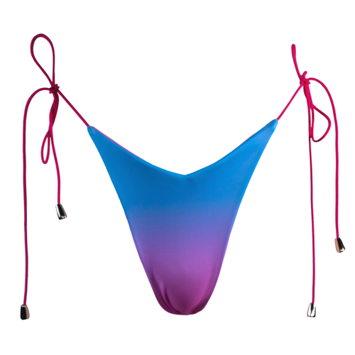 Suki V-String Extreme Micro Bikini Bottom - Malibu