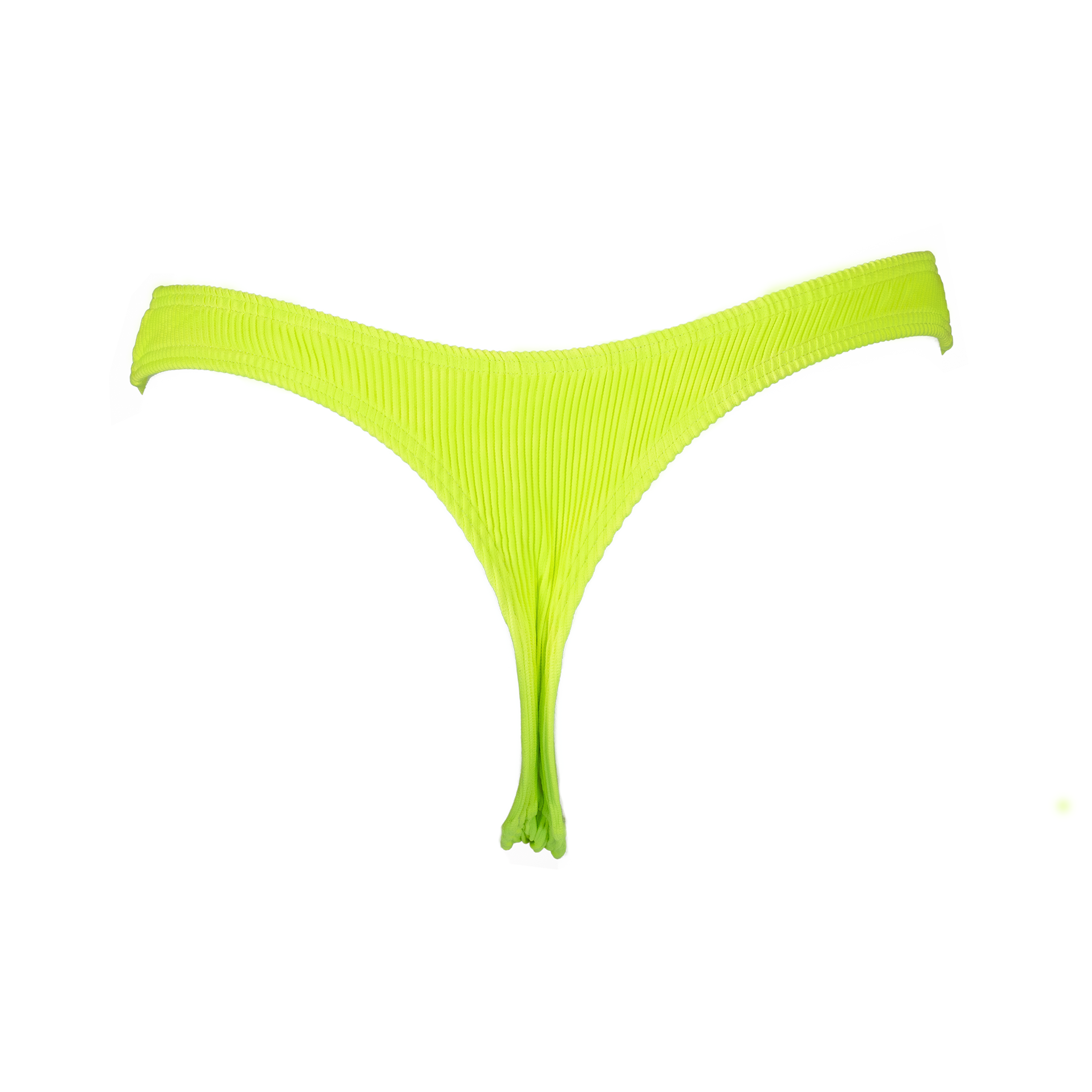 Bella Cheeky Brazilian Bikini Bottom Neon Lime